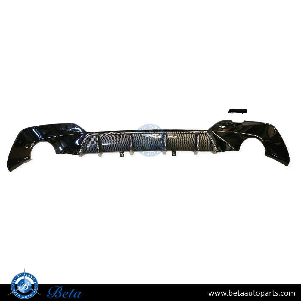 Rear Diffuser M-Performance Speed look for M-Tek Carbon for BMW 3 Series G20 2019-Up models, Part Number 51192455856 / 51192455821 Rear Diffuser M-Performance Speed look for M-Tek Carbon for BMW 3 Series G20 2019-Up models, Part Number 51192455856 / 51192455821